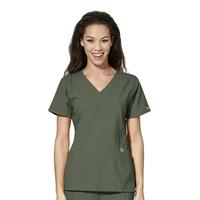 Scrub Top by Wink, Style: 6155-OLIV
