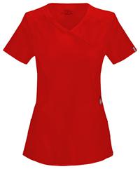 Top by Cherokee Uniforms, Style: 2625A-RED