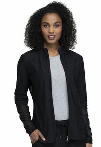 Warm Up Jacket by Cherokee Uniforms, Style: CK390-BLK