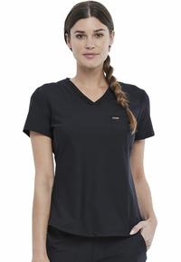 Top by Cherokee Uniforms, Style: CK819-BLK