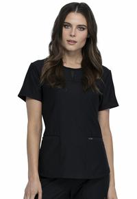 Top by Cherokee Uniforms, Style: CK841-BLK
